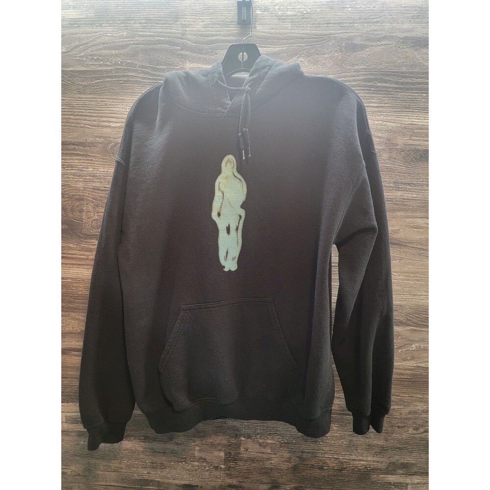 BrockHampton Glow In The Dark Roadrunner Hoodie Small Black Graphic Tour Merch